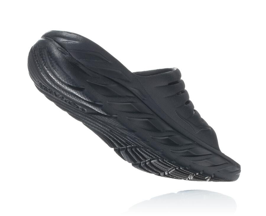 Hoka One One Slippers Heren - Ora Recovery - Zwart - QR9205741